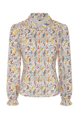 Banned Retro Star Winter Wonderland Bluse