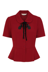 Banned Retro Prue Katzenbluse
