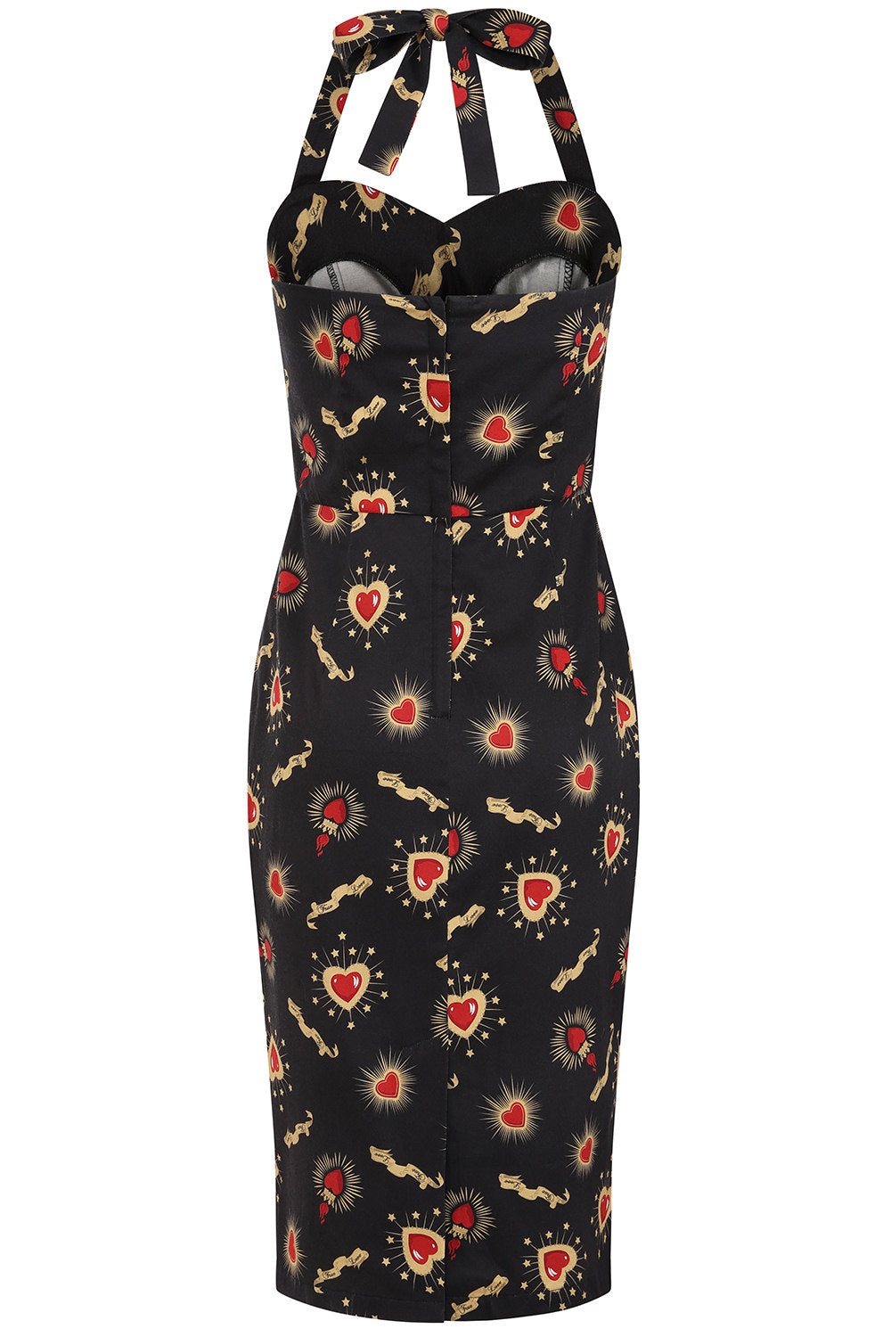 Banned Retro Rhona True Love Pencil Dress