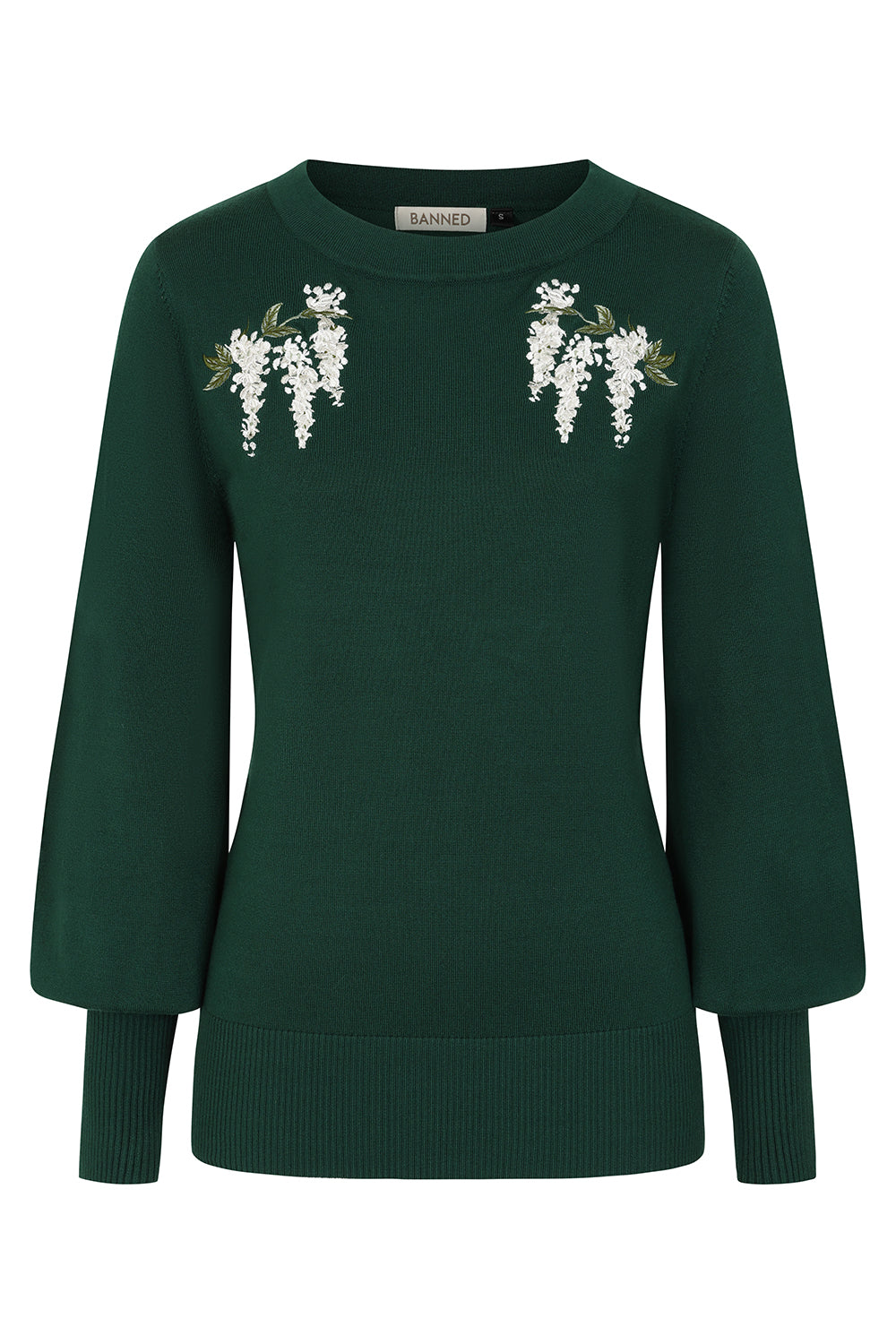 Banned Retro Carla Midnight Garden Jumper
