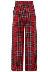 Banned Retro Joanna 40's Christmas Check Trousers