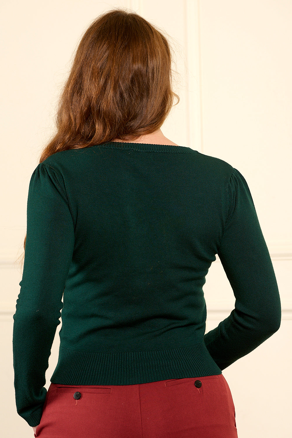 Banned Retro Janice bestickter Pullover