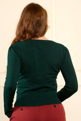 Banned Retro Janice bestickter Pullover