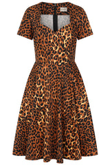 Banned Retro Della Leopardenkleid