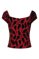 Banned Retro Babe Cattitude Top