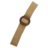 REMEMBERS ALL RAFFIA STRETCH BELT