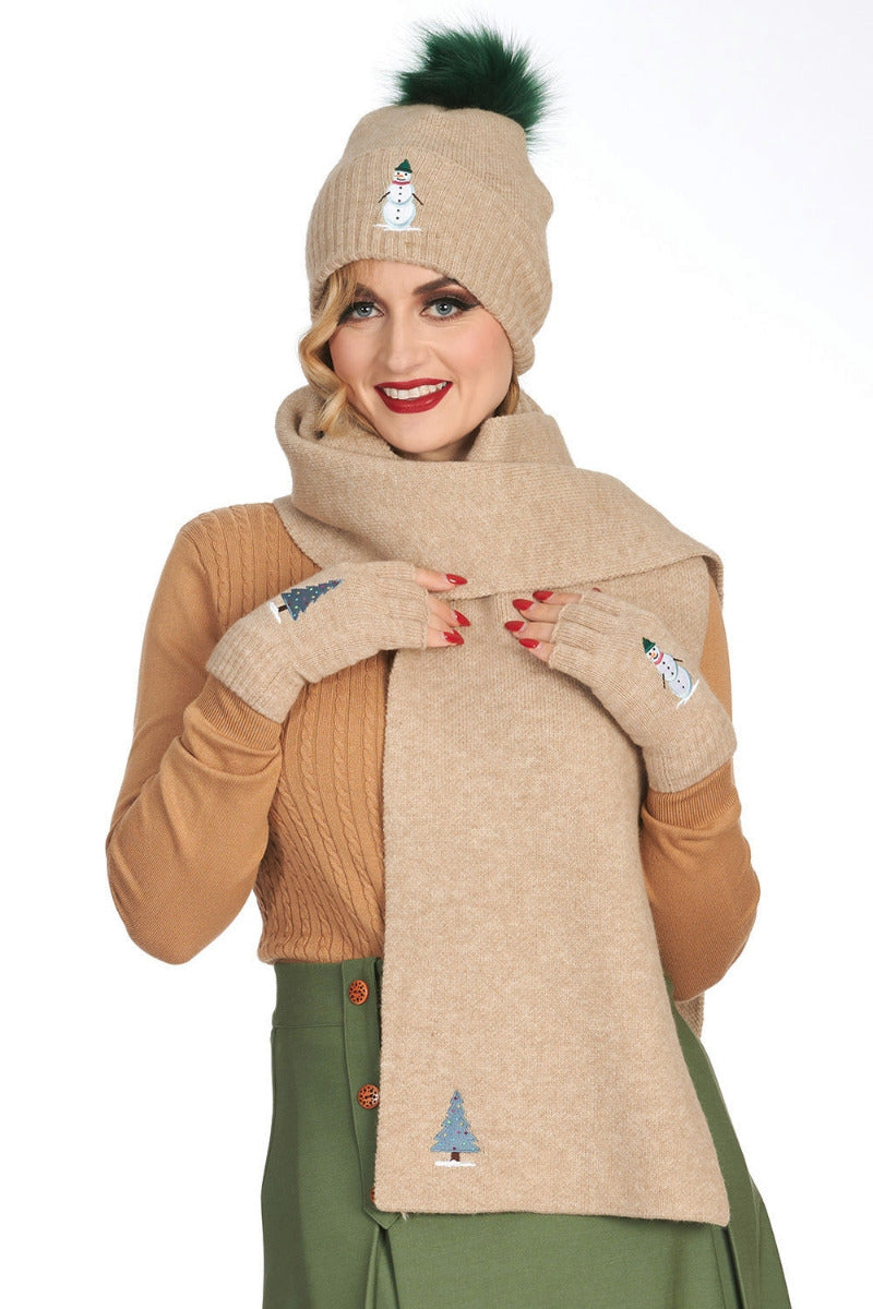 SKI SNOW SEASON SCARF