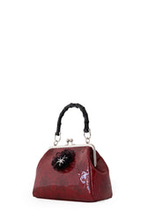 Banned Retro Killian Red Spider & Webb Frances Handbag