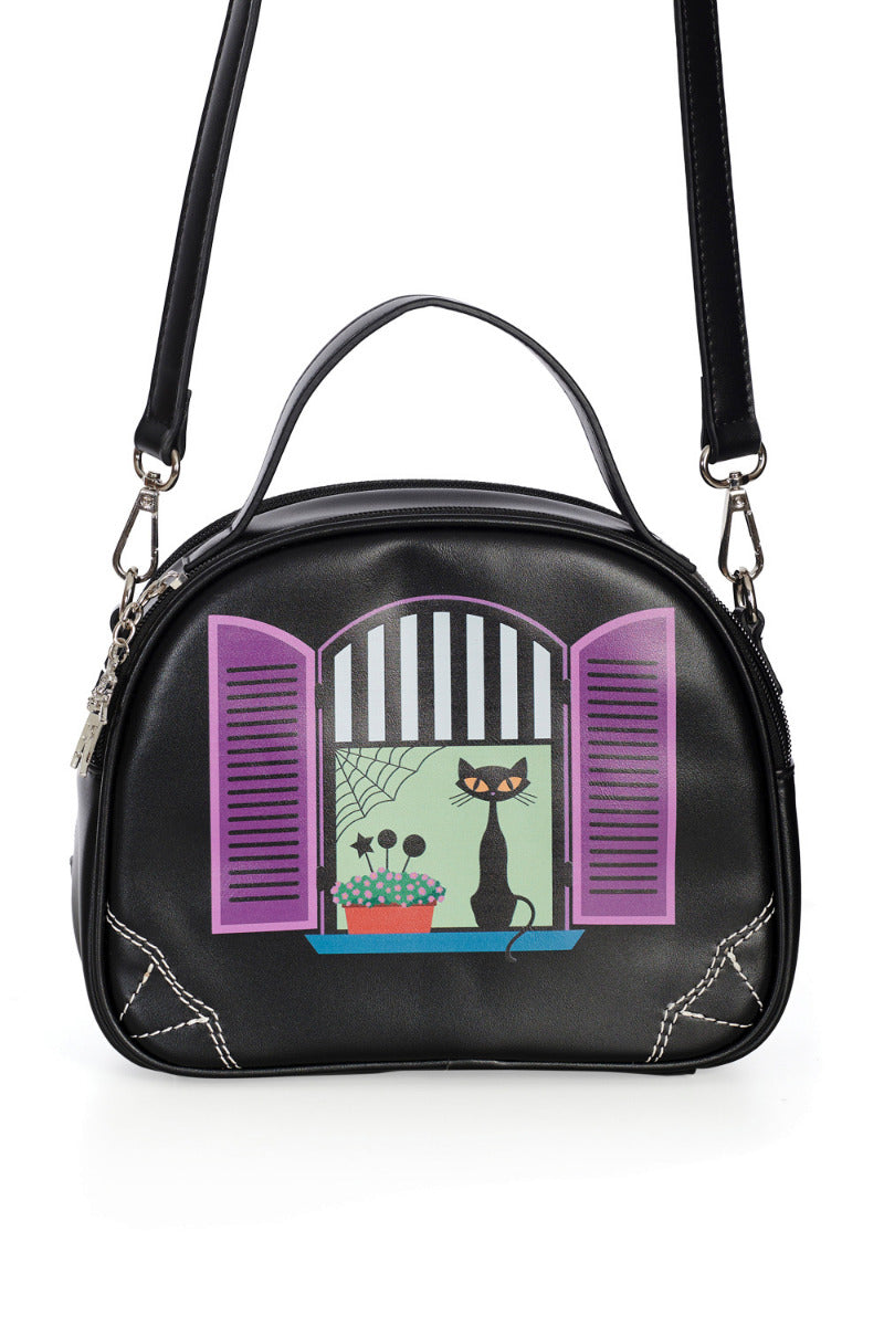 WINDOW CAT SHOULDER BAG