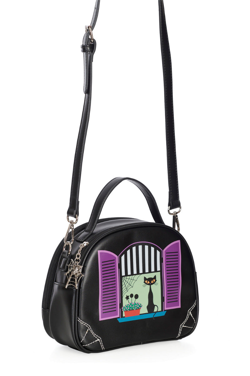 WINDOW CAT SHOULDER BAG