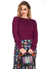 WINDOW CAT SHOULDER BAG