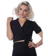 HAPPY DAYS WRAP TOP