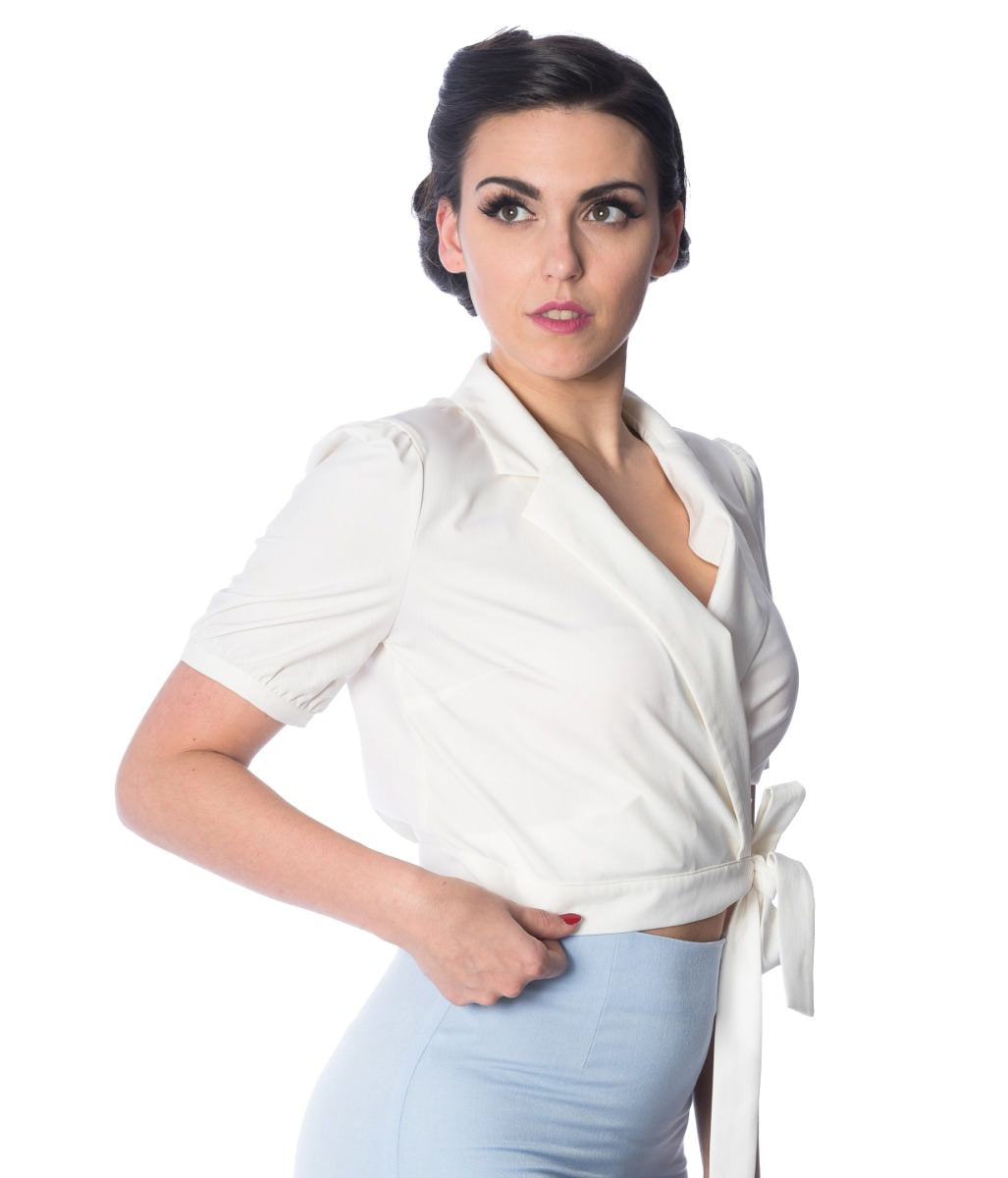 HAPPY DAYS WRAP TOP