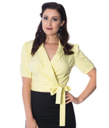 HAPPY DAYS WRAP TOP
