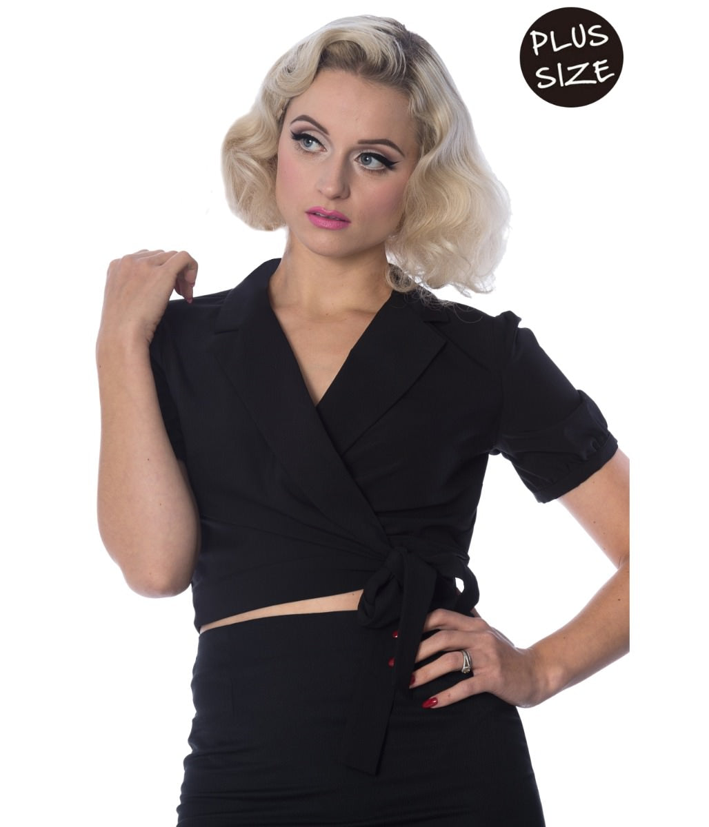HAPPY DAYS WRAP TOP