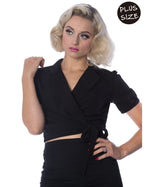HAPPY DAYS WRAP TOP