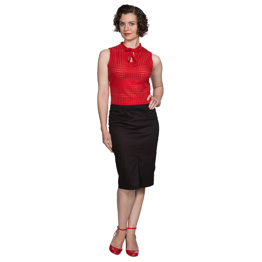 PLAIN PENCIL SKIRT