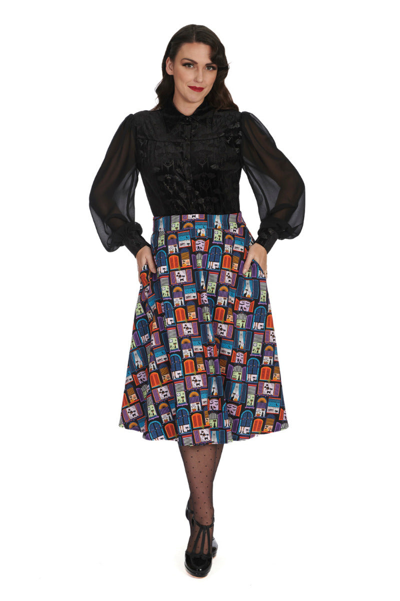 VELVET BAT BLOUSE
