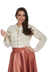 JANE SPOT BLOUSE