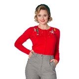 CHRISTMAS TOWN EMBRIODERY CARDIGAN