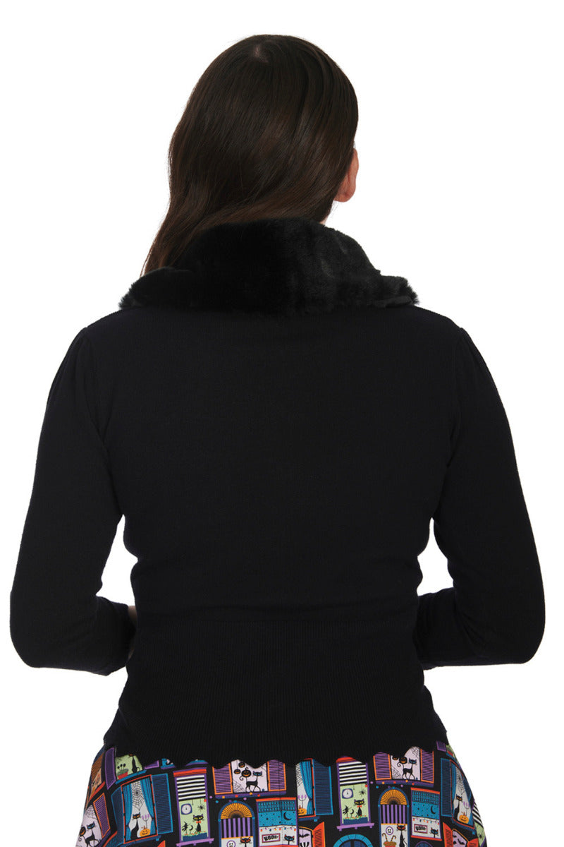 WINDOW CAT CARDIGAN
