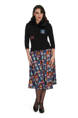 WINDOW CAT SWING SKIRT
