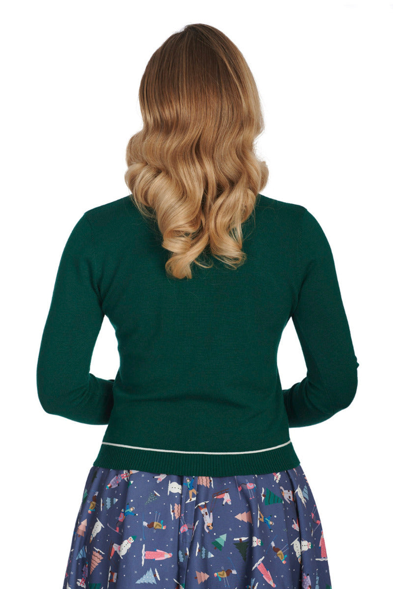 SKI SNOW SEASON CARDIGAN