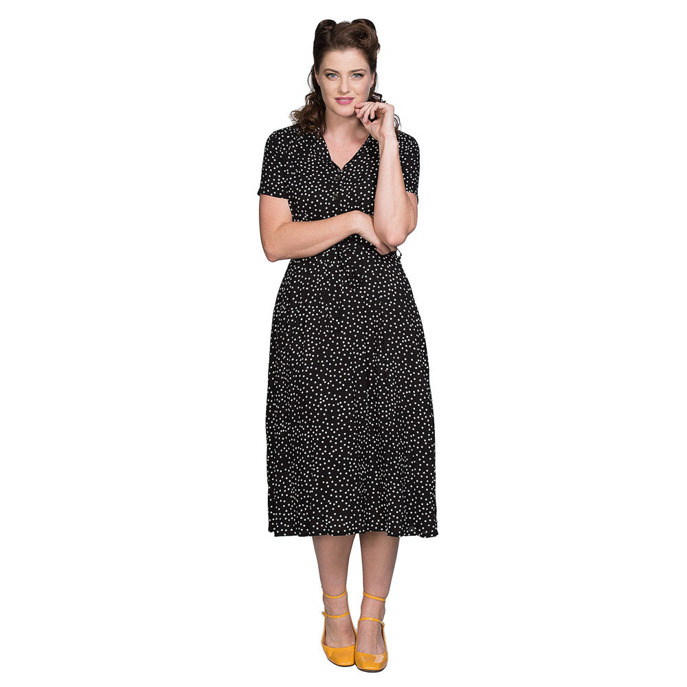 BLACK SPOT DRESS