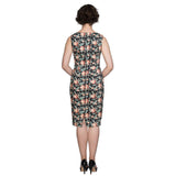 FLAMINGO HONNIE PENCIL DRESS