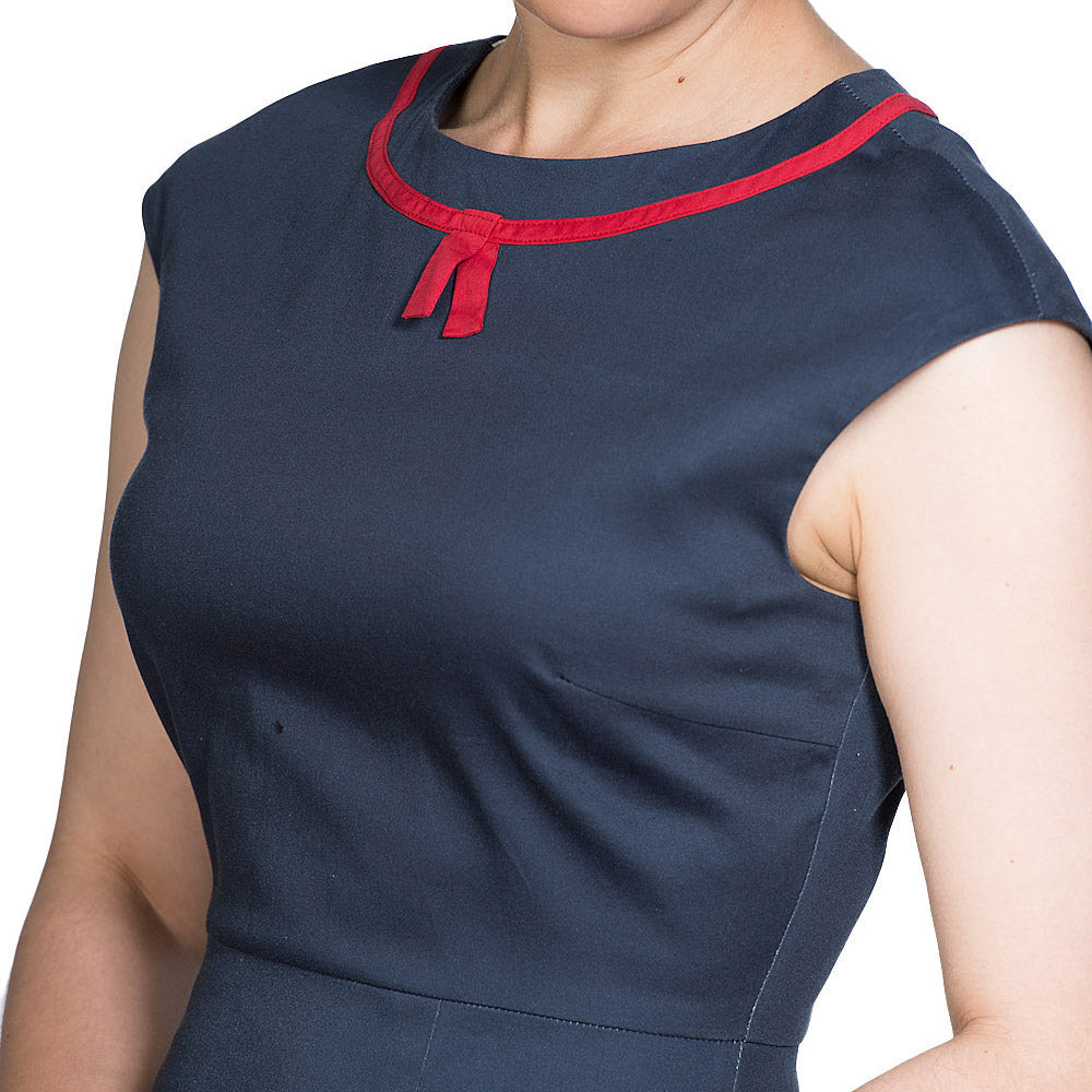 SUMMER SAIL PENCIL DRESS