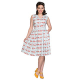 SAIL AWAY COLLAR DRESS