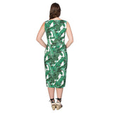 TROPICAL LEAVES DRESS
