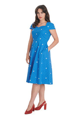 DAISY SPOT SWING DRESS EU