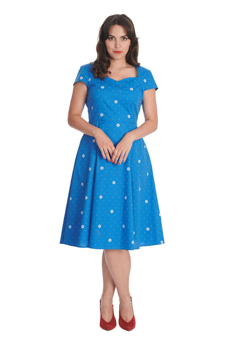 DAISY SPOT SWING DRESS EU