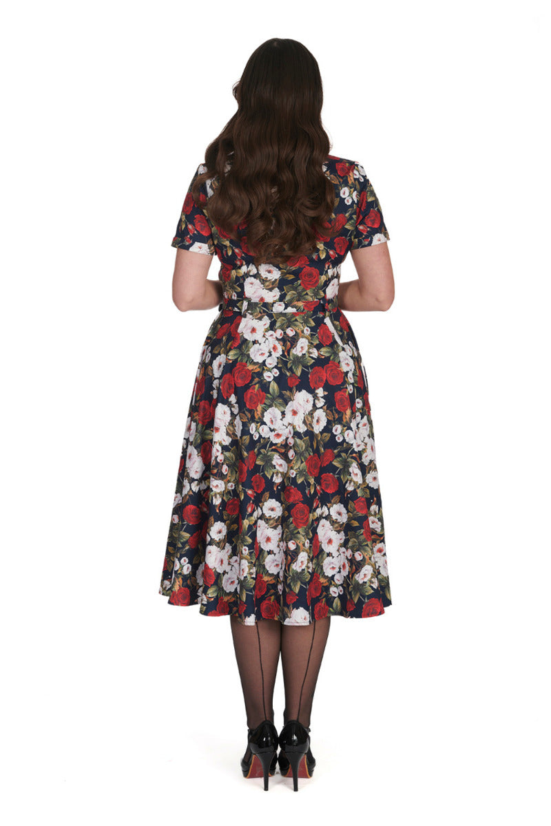 DARK ROSE DRESS
