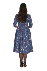 SKI SNOW SEASON BUTTON DRESS