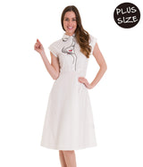 MODEL FACE LONG DRESS