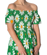 CRAZY DAISY SMOCK DRESS