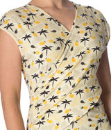 PALM SHADE CROSS OVER DRESS