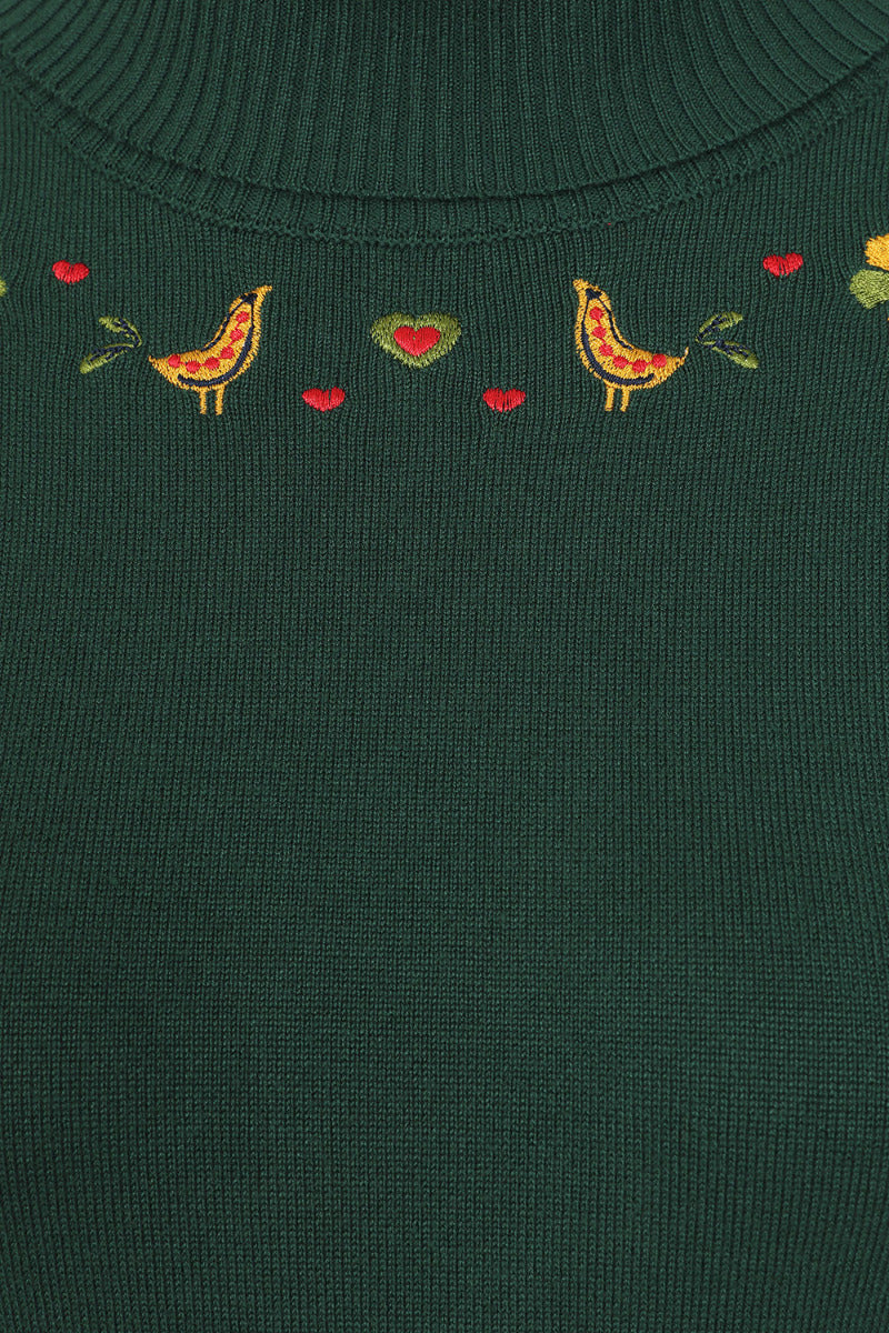 SCANDI POLO NECK JUMPER