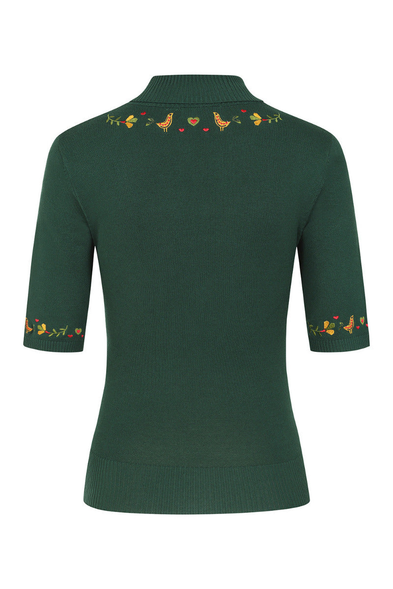 SCANDI POLO NECK JUMPER