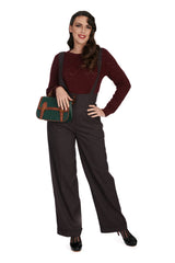 JENNY CHECK TROUSER
