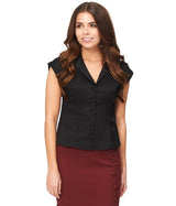 Banned Retro 1950's Dream Master Rita Shirt Black
