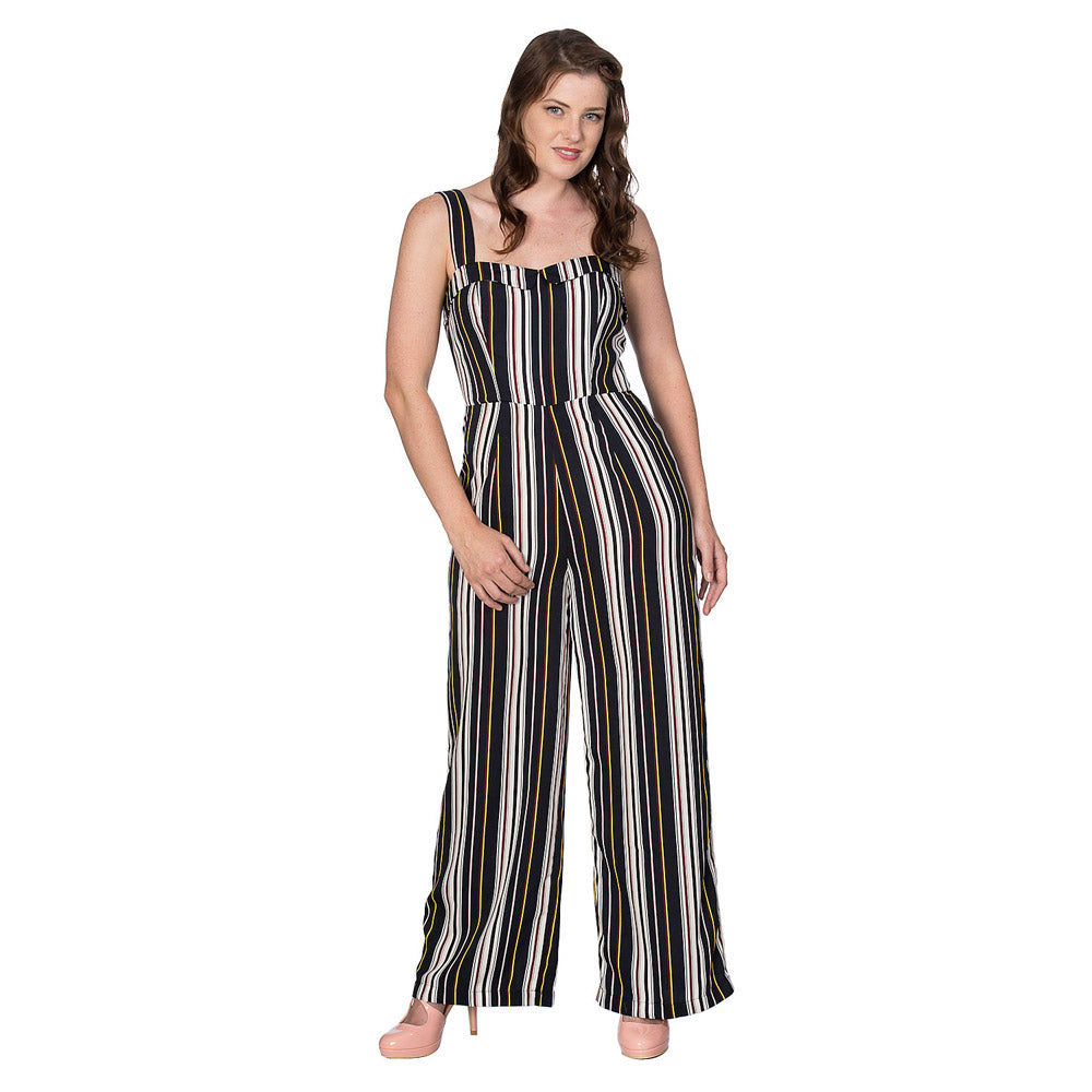 STRIPE PLAYSUIT