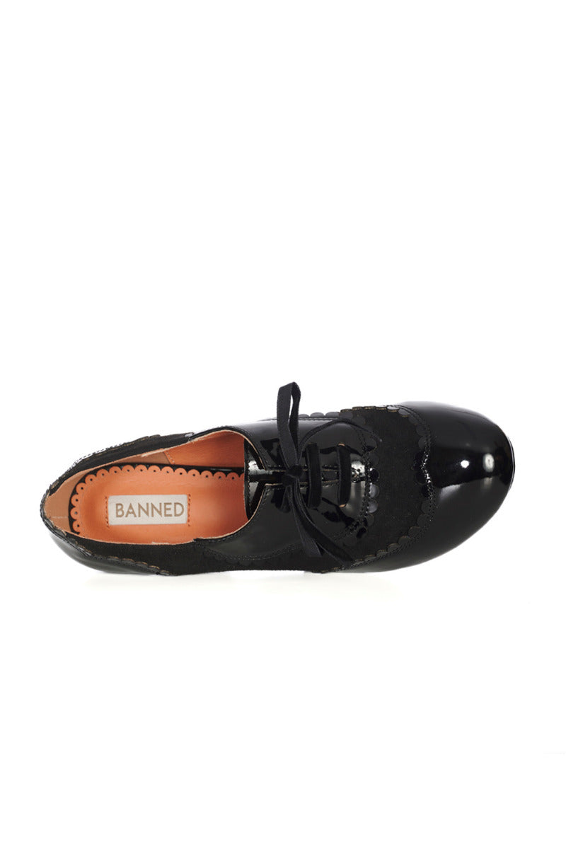 BERTIE'S WATERFALL HEELS