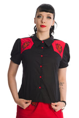 BLOOMING ROSE SHIRT