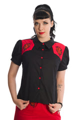 BLOOMING ROSE SHIRT