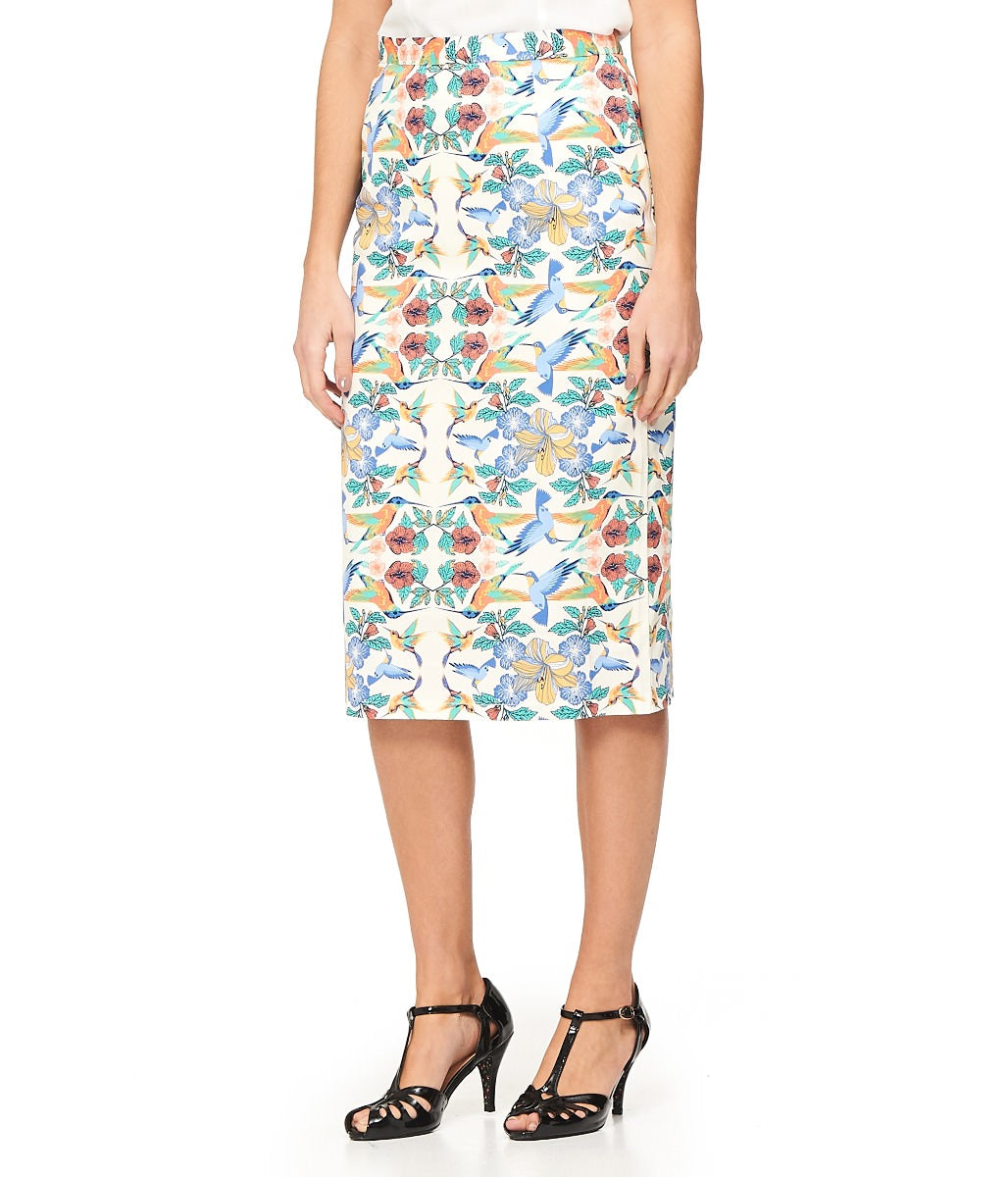 MANDALA PENCIL SKIRT