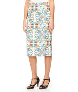 MANDALA PENCIL SKIRT