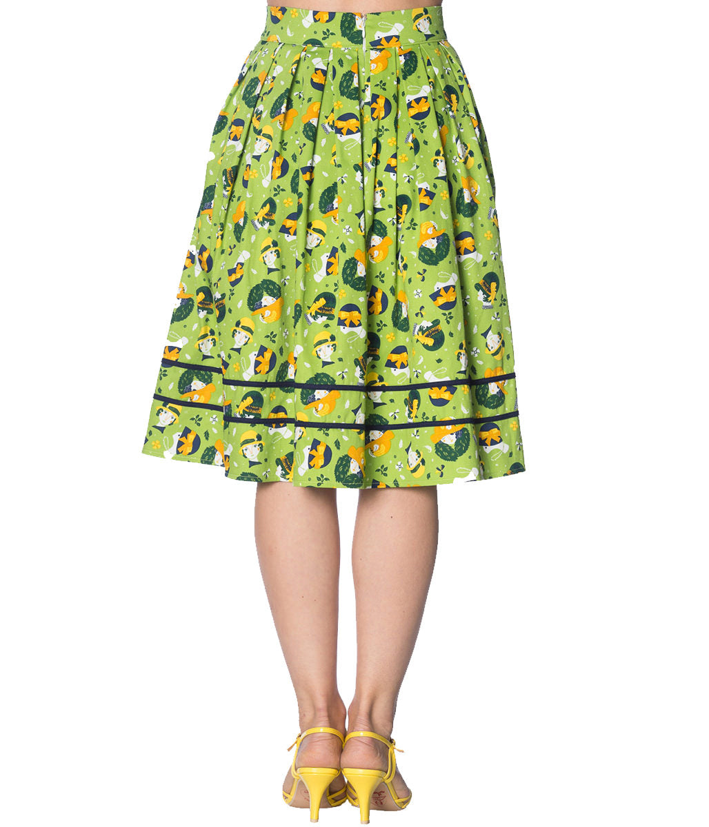 VINTAGE HAT 50S SKIRT